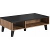 Cama Meble Konferenčný stolík LOTTA 110, dub wotan/čierna