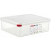 ARAVEN Gastronádoba s vekom GN 2/3, PP, Hĺbka: 100 mm, Objem: 9 L, hermetická