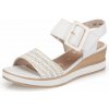 Dámske sandále REMONTE D6453-81 biela S6 42