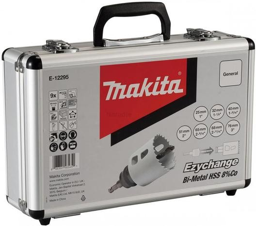 Makita E-12295 Sada vykružovákov univerzálna 9ks