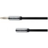 Kábel Jack 3,5 mm konektor / Jack 3,5 mm zdierka 1,8 m KRUGER & MATZ KM0316
