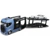 Bburago Multicar Carrier Scania 770S a Porsche Macan 1:43