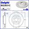 Brzdový kotúč DELPHI BG3831C