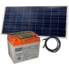 Solárny set batérie GOOWEI ENERGY OTD33 (33Ah, 12V) a solárny panel Victron Energy 115Wp/12V
