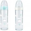 NUK FC sklo Love dojčenská biela 240ml