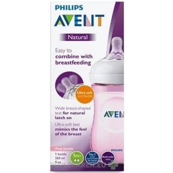 Philips Avent Natural s květinkami 260 ml