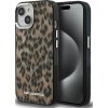 Karl Lagerfeld IML Leopard MagSafe puzdro pre iPhone 15 hnedé (KLHMP15SHDLEOICW)