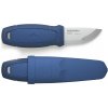 Vega Morakniv 12649 Eldris Blue nôž na krk 5,9 cm, modrá, plast/guma, plastové puzdro