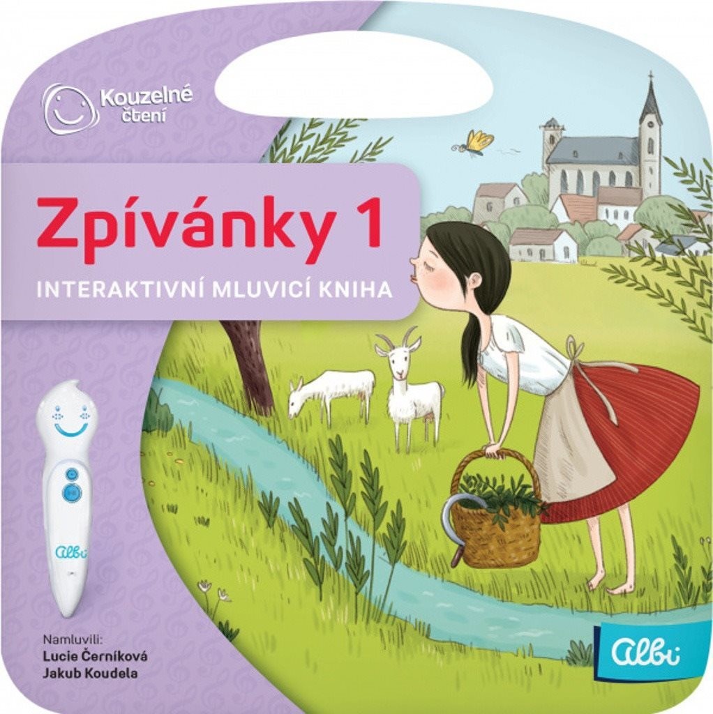 Albi Kúzelné čítanie interaktívne hovoriacej kniha Zpívánky 1 3. vydanie