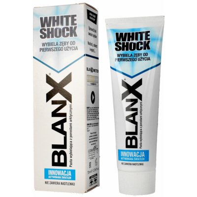 BlanX White Shock bieliaca zubná pasta 75 ml