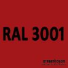 RAL 3001 uretánová auto farba lesklá alebo matná 1 liter + tužidlo + riedidlo (RAL3001 SIGNAL RED originálny odtieň uretánovej farby s lakom ( ČSN 8330 ))