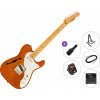 Fender Squier Classic Vibe 60s Telecaster Thinline Premium SET Natural Elektrická gitara