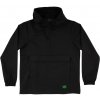 Creature Patent Hooded Windbreaker Jacket Black