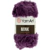Priadza YarnArt Mink 338 slivkovo fialová