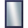 DANTIK - Zrkadlo v rámu, rozmer s rámom 40x60 cm z lišty LEDVINKA modrá (1444)