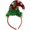 Vianočná čelenka Santa