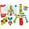 LEAN TOYS Edukačný stôl farebný