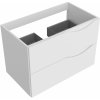 LaVita KOLORADO WHITE 80 SKRINKA POD UMÝVADLO 80 cm, biela lesklá
