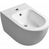FULDA závesný bidet, 36x52cm, biely