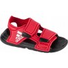 Adidas detské sandále pena červená veľkosť 20
