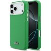 Lacoste Iconic Petit Pique Metal Logo MagSafe Zadní Kryt pro iPhone 17 Pro Max Green