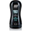 Blush M For Men Soft and Wet Pussy flesh masturbátor Blue 17,8 cm