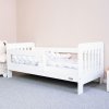 Detská posteľ so zábranou New Baby ERIK 140x70 cm biela