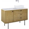 Lotosan LN8914 VERSE skrinka pod dosku 120 cm, pravá 120 x 54 x 45,6 cm dub verse