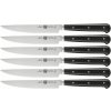 Nože na steaky Zwilling 12 cm čierne 6 ks