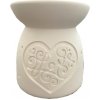 Albi Aroma lampa bílá Srdce 11 cm