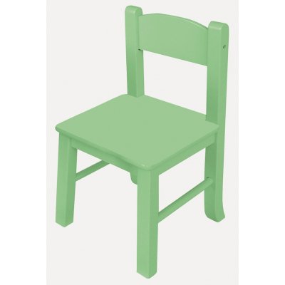 Detská stolička (sada 2 ks) Pantone, zelená