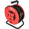 DRAUMET Predlžovací kábel na bubne 30m 3x2,5mm 4 zásuvky 230V 16A