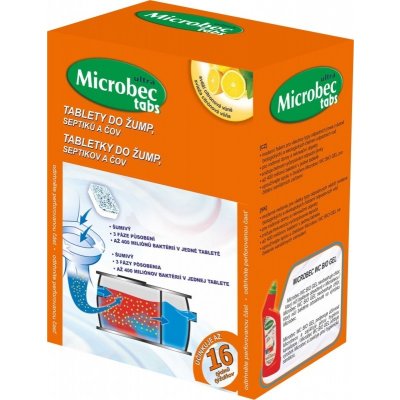 Bros - Microbec tablety do žúmp, septikov a ČOV 20g
