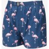 Horsefeathers Manny Boxer Shorts Blue/ Flamingos Print M M