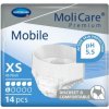 MoliCare Premium Mobile 6 kvapiek XS, 14 ks (nohavičky obvod 45 - 70 cm, savosť 1361 ml)