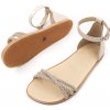 Flexi Nens DÁMSKE BAREFOOT SANDÁLE FLEXI NENS - PEARL ORION CAVA Veľkosť: 40, Vnútorná dĺžka topánky v cm: 26, Vnútorná šírka topánky v cm: 9.9