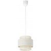 Belis | Závesné svietidlo BOHO na lanku 1xE27/60W/230V, priemer 20 cm, krémová/juta | H0169