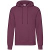 Fruit of the Loom Pánska mikina s kapucňou 62-208-0 Burgundy 3XL