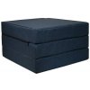 FIMEX Rozkladacie matrace pre hostí ELEGANCE 65x195cm Vzor: tmavě-modrá 10 cm