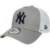 Šiltovka New Era, NEW YORK YANKEES MLB SIDE PATCH 9FORTY TRUCKER sivá,mix, UNI