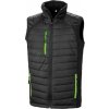 RESULT R 238X COMPASS / Unisex hybridná vesta - black/lime S