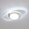 LED STROPNÉ SVIETIDLO PLAFÓN LUSTER BIELY MODERNÝ DO OBÝVAČKY 39W 6500K