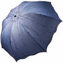 Kapky vody deštník sv.modrý