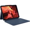 Logitech Rugged Combo 4 - Klávesnice a pouzdro - Apple Smart connector - classic blue - pro Apple 10.9-inch iPad (10. generace)