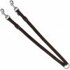 Vodítko Trixie Premium rozdvojka čierne 40-70cmx15mm