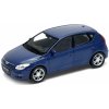 Welly Hyundai i30 tmavo červená 1:34