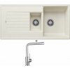 Blanco ZIA 6 S biela soft 527207 + Blanco MILA chróm 519414