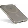 Epico UltraPack EM51 MagSafe Qi2 titánová / Bezdrôtová powerbanka / 5000 mAh / USB-C / 20W (9915112100086)