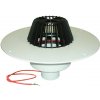 HL HUTTERER & LECHNER HL62.1P/1 Strešný vpust DN110 s PVC-limcom a ohrevom (10-30W/230V)