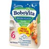 BoboVita Mliečno-ryžová kaša 3 OVOCIA 230g